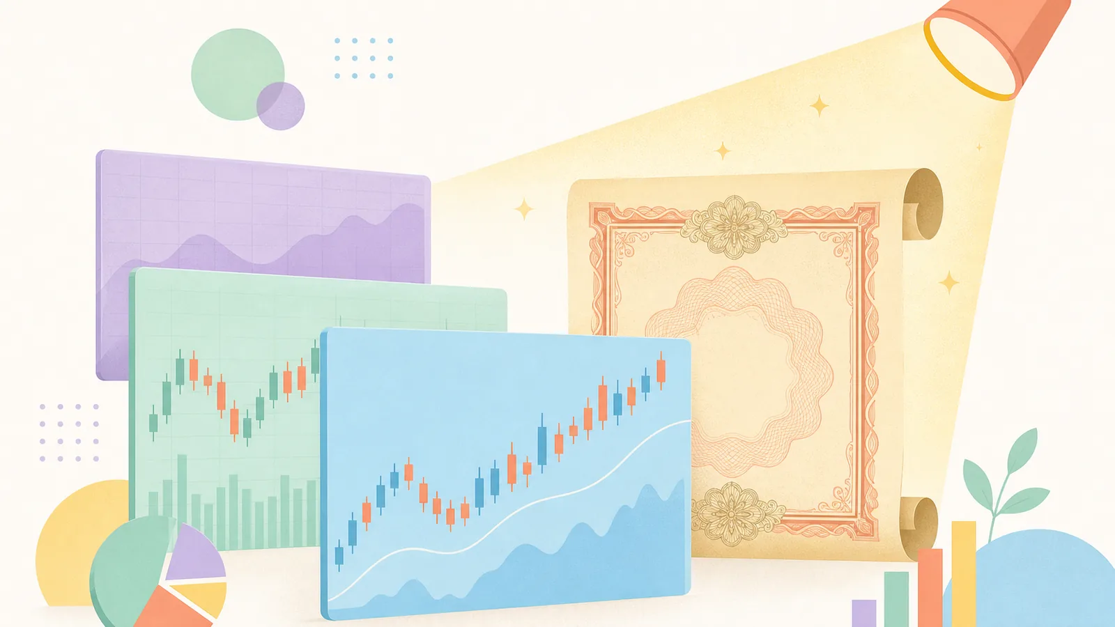fixed income stream across a measured horizon, illustrated with bondsCert and bridge